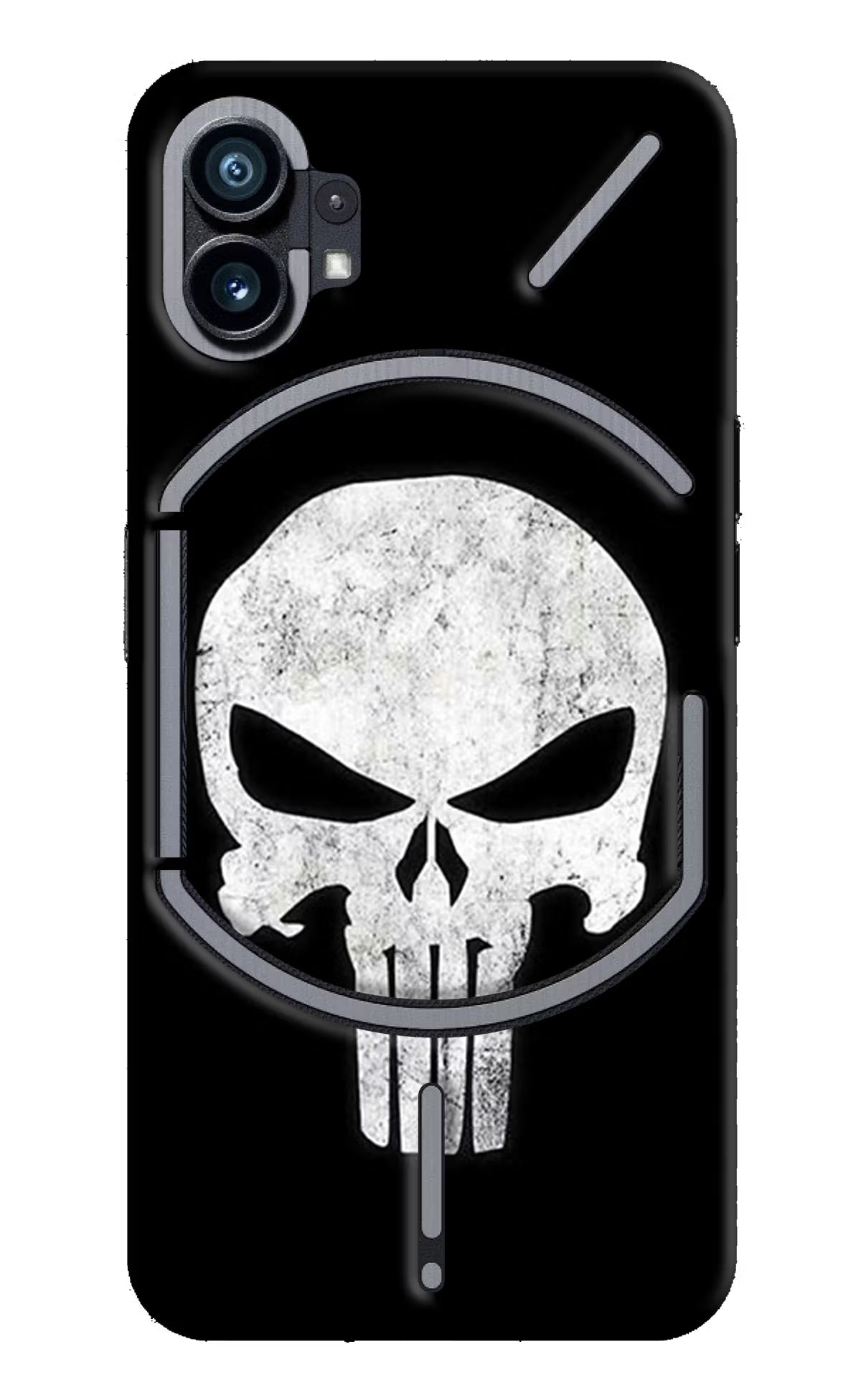 Punisher Skull Nothing Phone 1 Hard Case Back Cover by Casekaro
