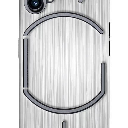 Wooden Grey Texture Nothing Phone 1 Hard Case Back Cover by Casekaro
