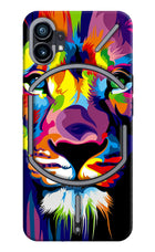 Lion Nothing Phone 1 Hard Case Back Cover by Casekaro