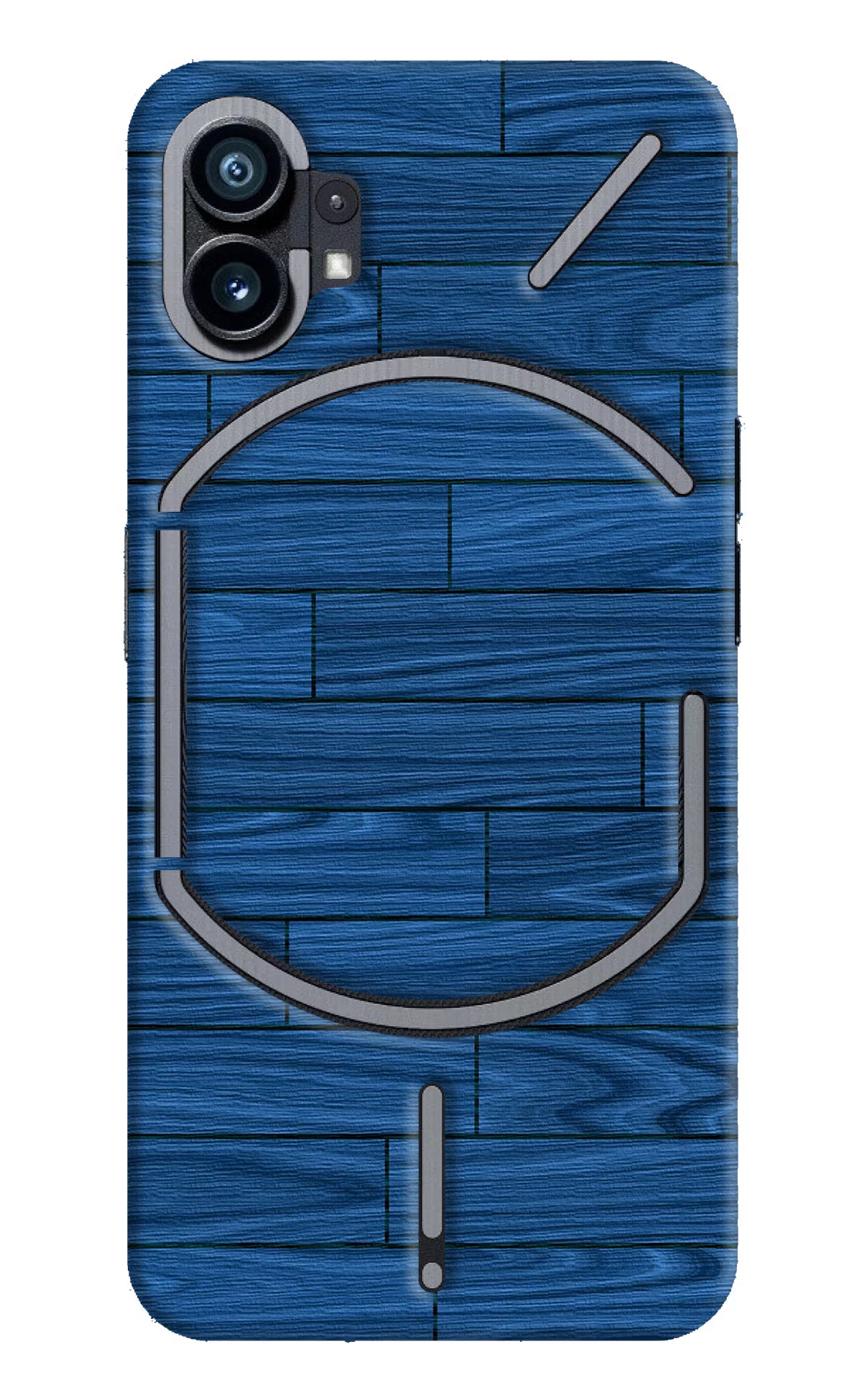 Wooden Texture Nothing Phone 1 Hard Case Back Cover by Casekaro
