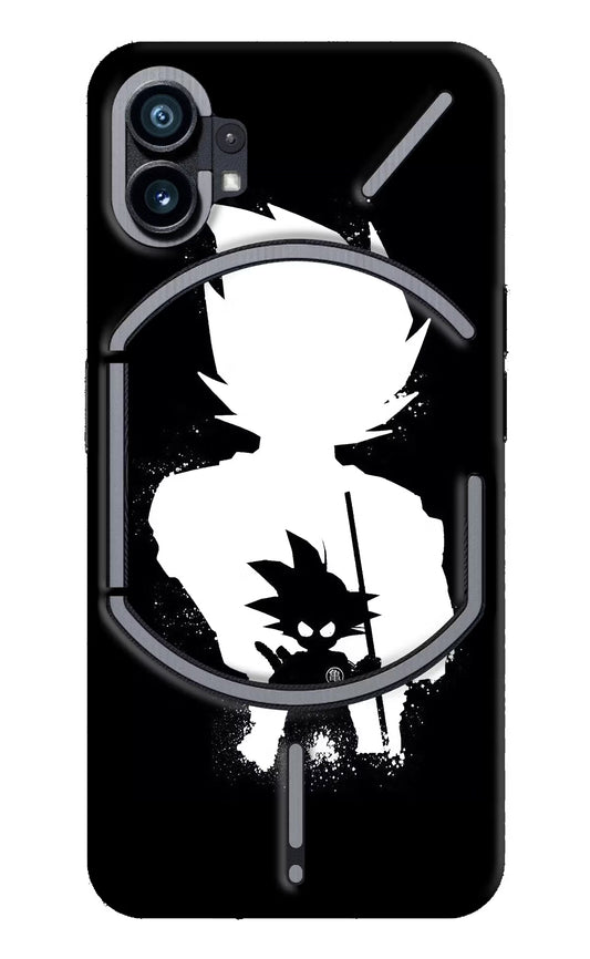 Goku Shadow Nothing Phone 1 Hard Case Back Cover by Casekaro