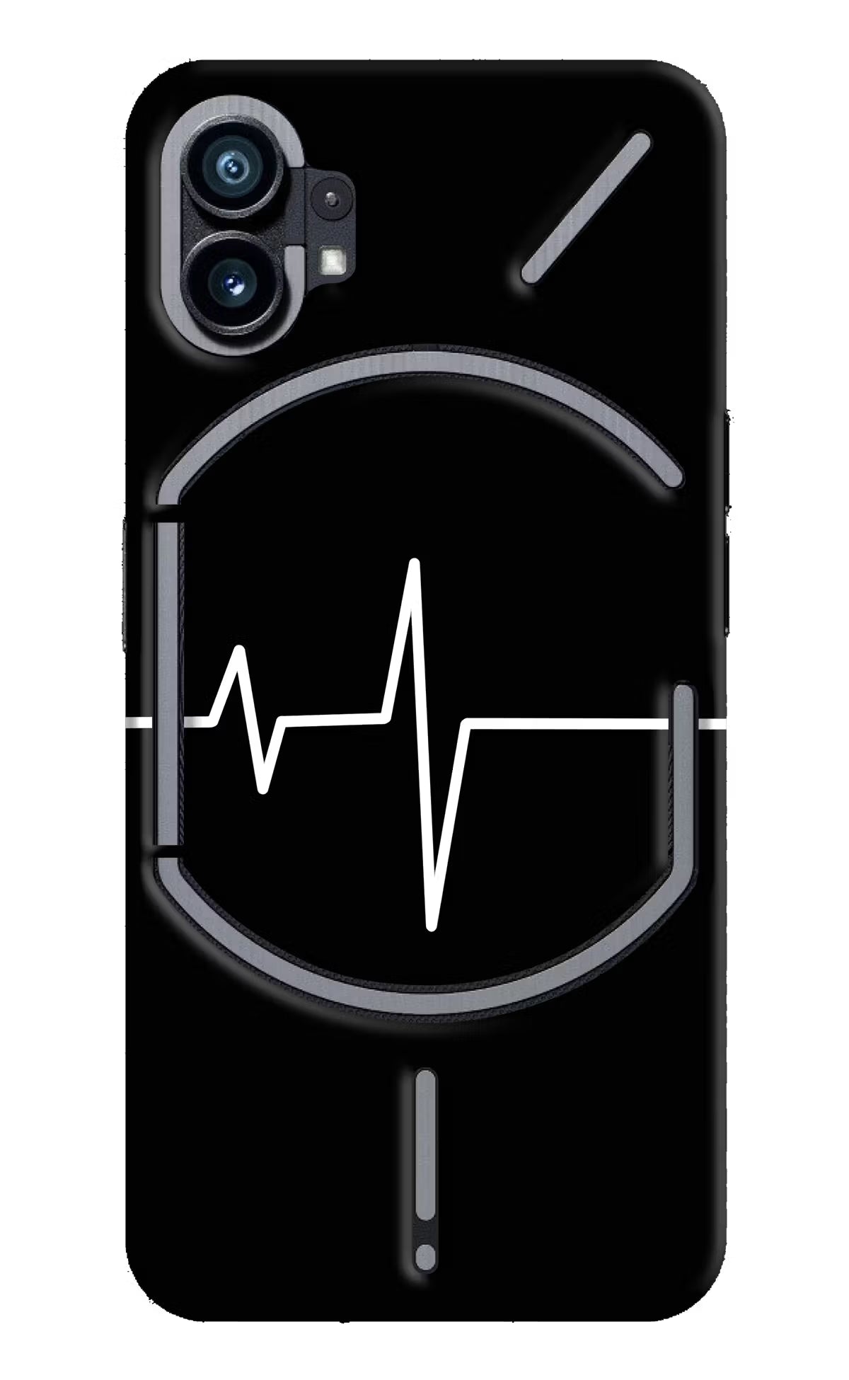 Heart Beats Nothing Phone 1 Hard Case Back Cover by Casekaro