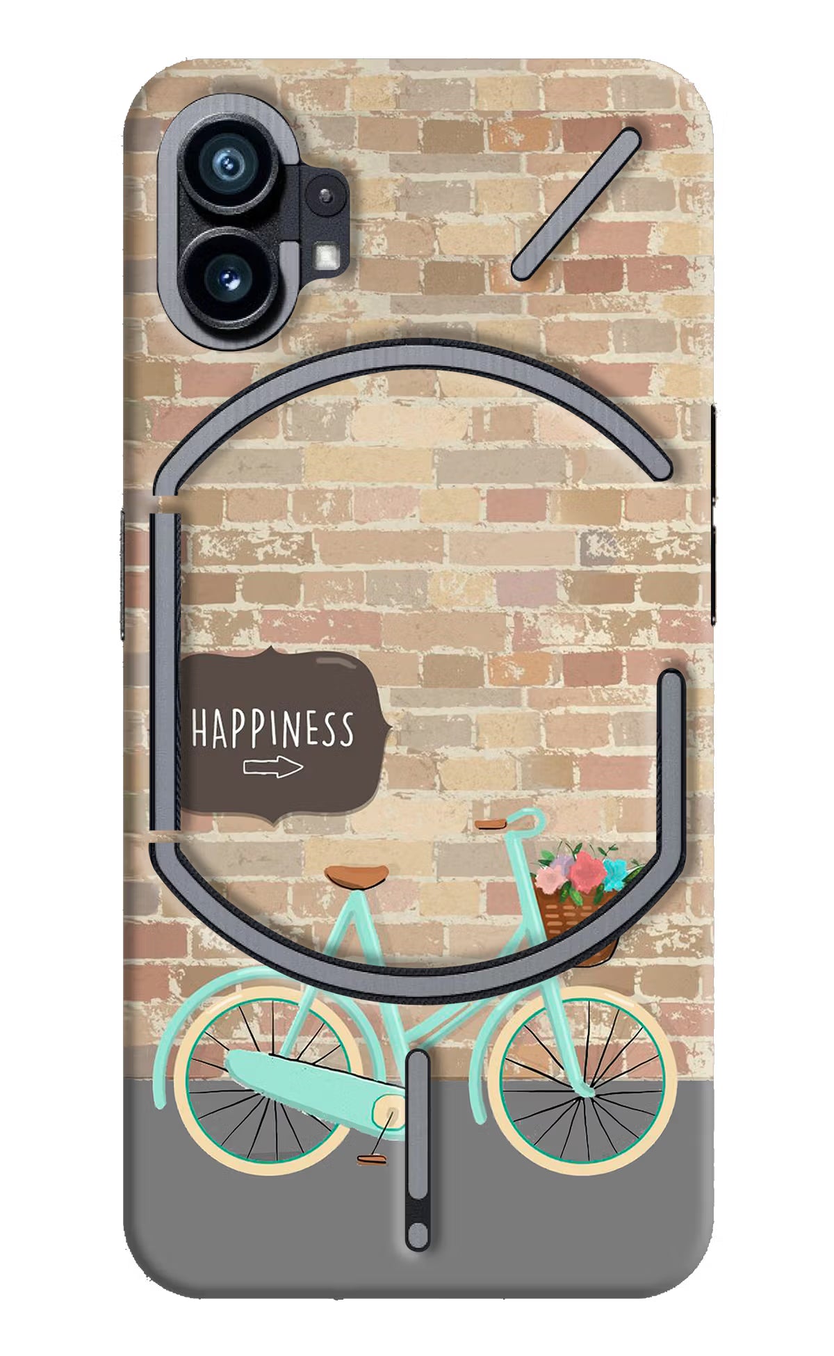 Happiness Artwork Nothing Phone 1 Hard Case Back Cover by Casekaro