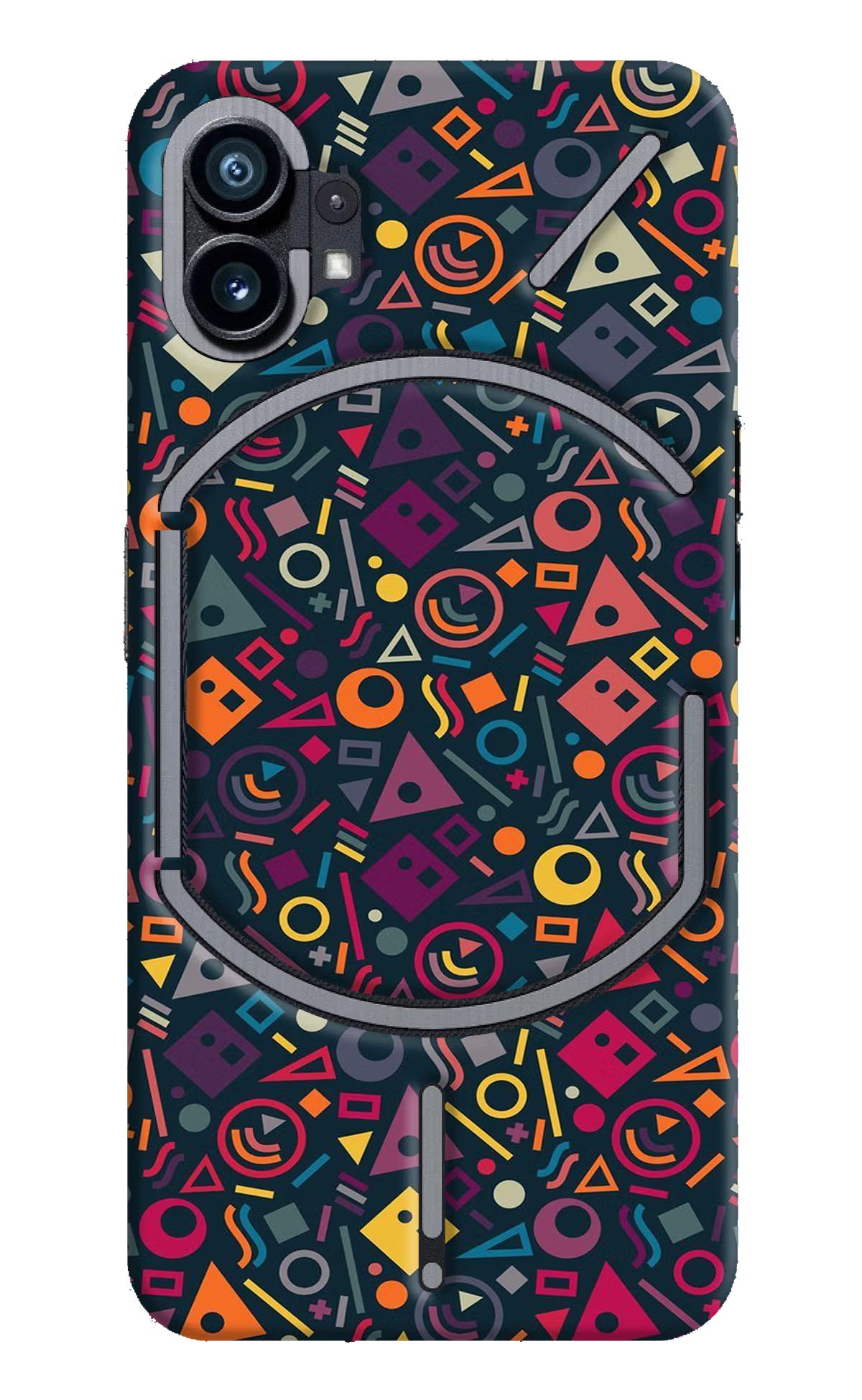 Geometric Abstract Nothing Phone 1 Hard Case Back Cover by Casekaro