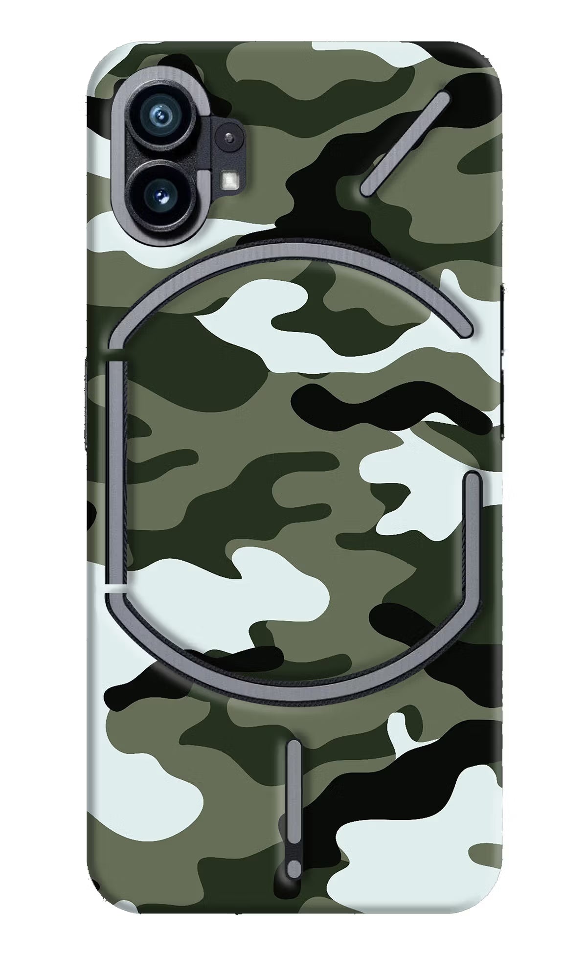 Camouflage Nothing Phone 1 Hard Case Back Cover by Casekaro