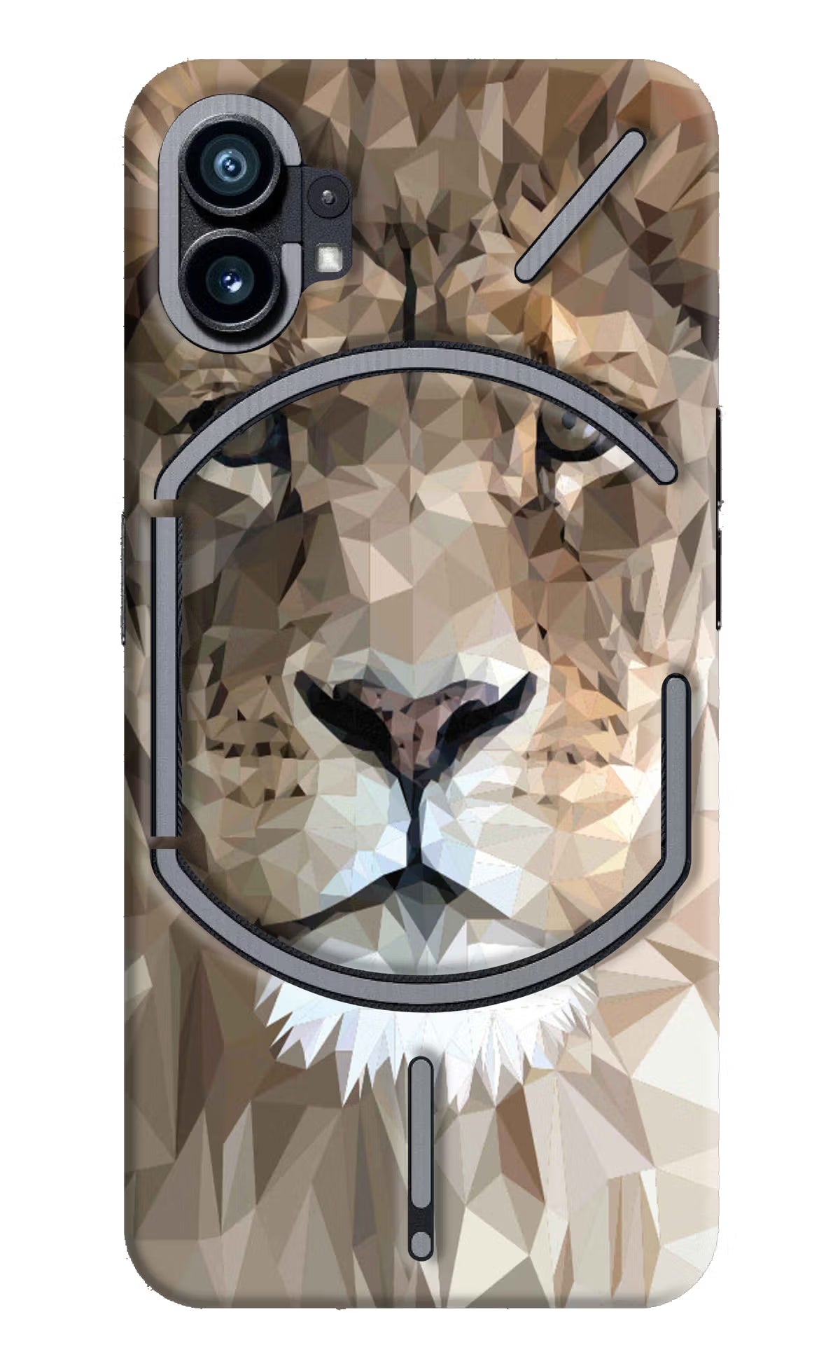 Lion Art Nothing Phone 1 Hard Case Back Cover by Casekaro