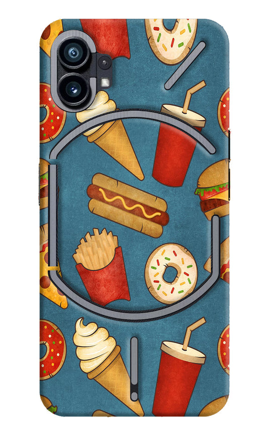 Foodie Nothing Phone 1 Hard Case Back Cover by Casekaro