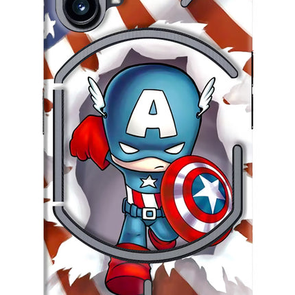 Captain America Nothing Phone 1 Hard Case Back Cover by Casekaro