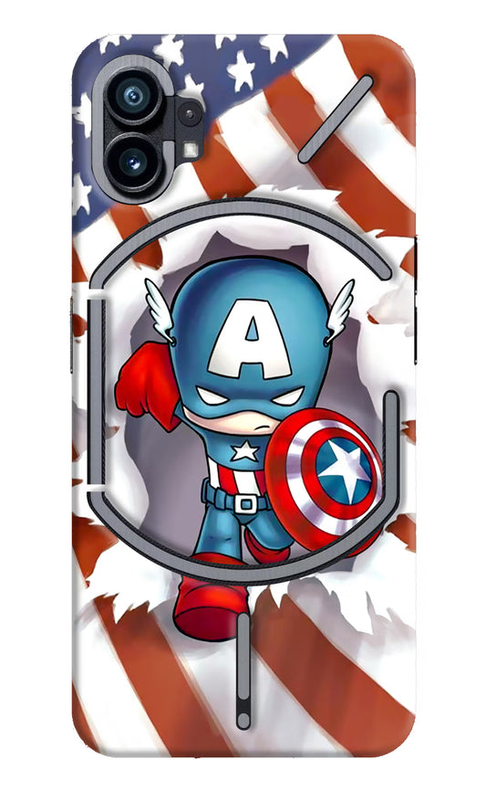 Captain America Nothing Phone 1 Hard Case Back Cover by Casekaro