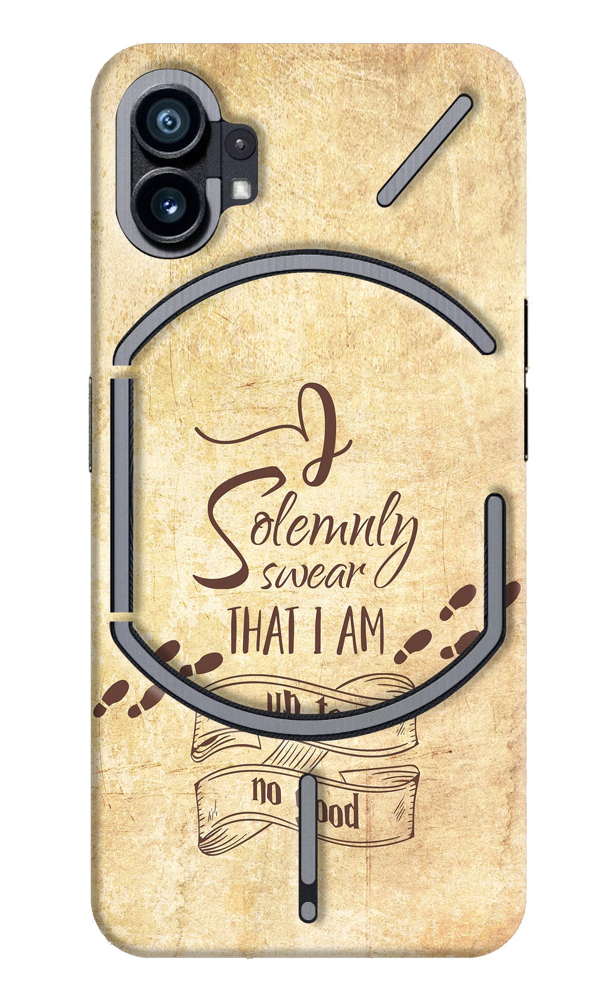 I Solemnly swear that i up to no good Nothing Phone 1 Hard Case Back Cover by Casekaro