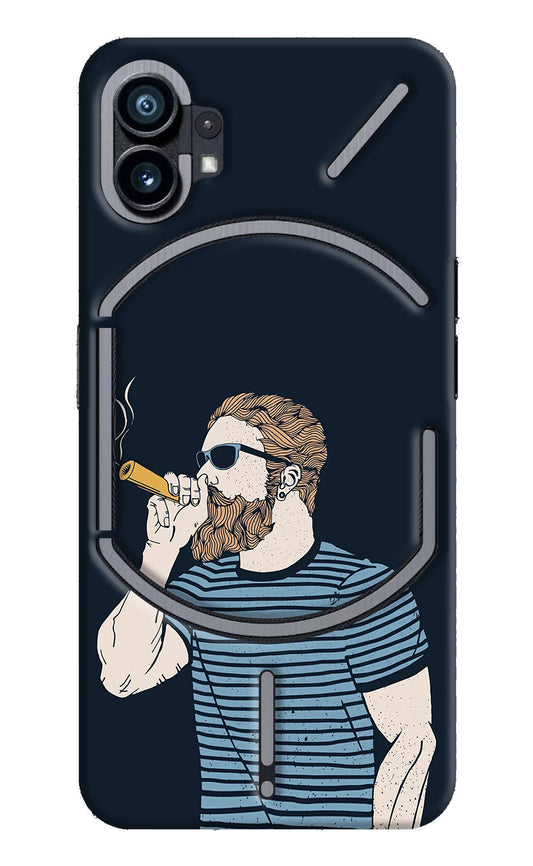 Smoking Nothing Phone 1 Hard Case Back Cover by Casekaro