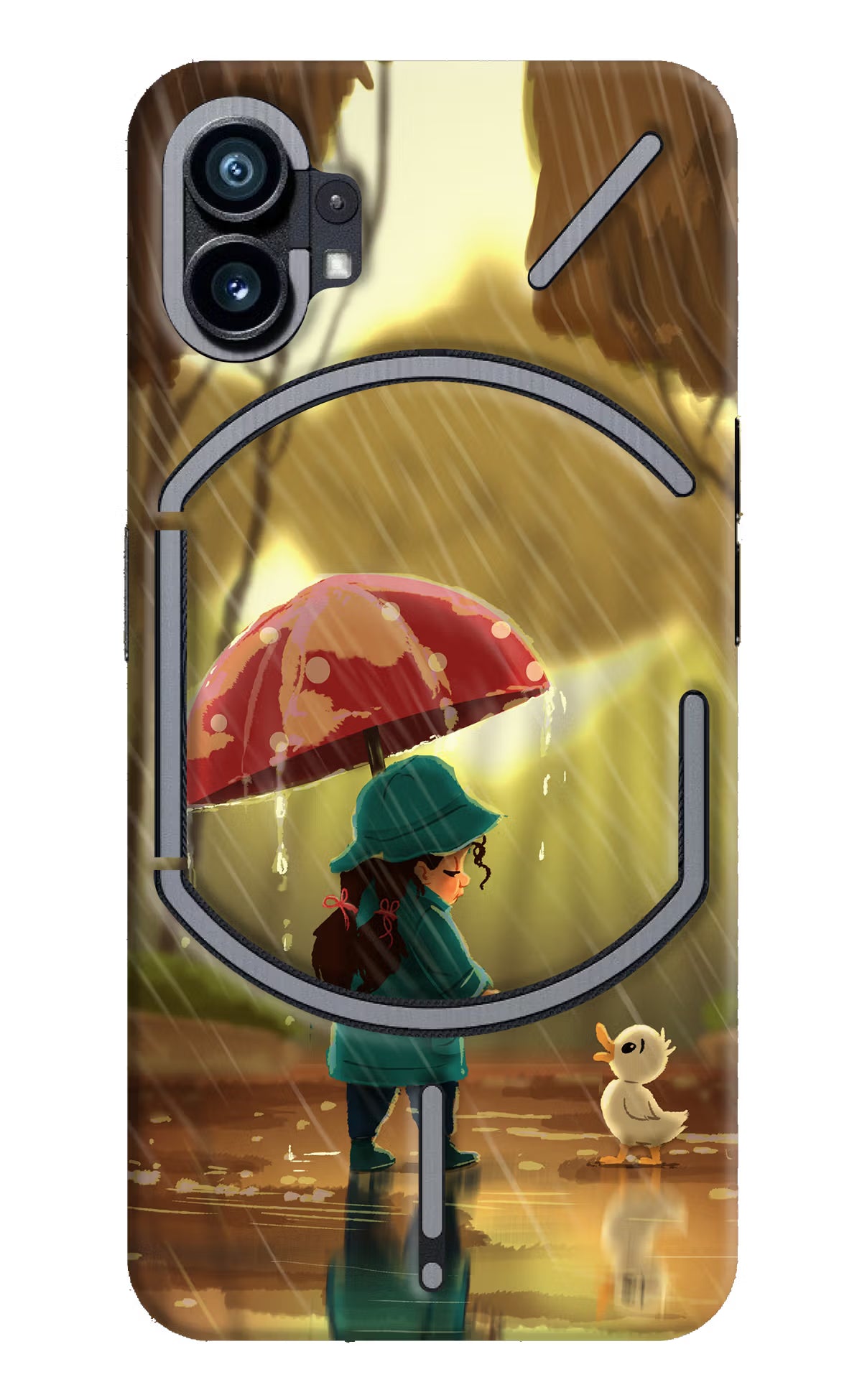 Rainy Day Nothing Phone 1 Hard Case Back Cover by Casekaro