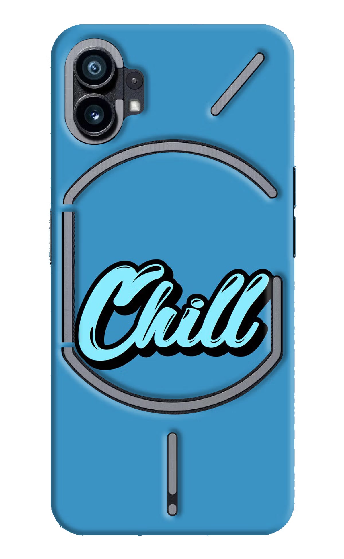 Chill Nothing Phone 1 Hard Case Back Cover by Casekaro