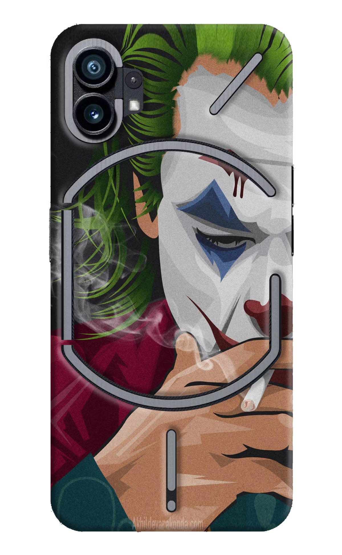 Joker Smoking Nothing Phone 1 Hard Case Back Cover by Casekaro