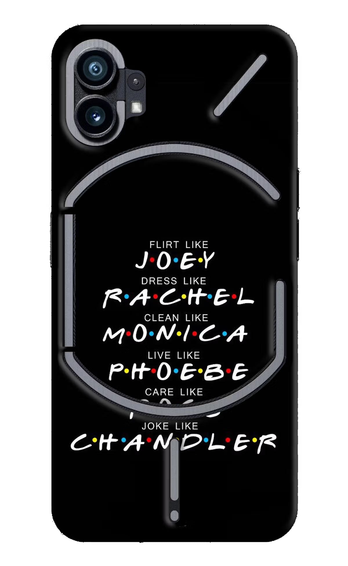 FRIENDS Character Nothing Phone 1 Hard Case Back Cover by Casekaro