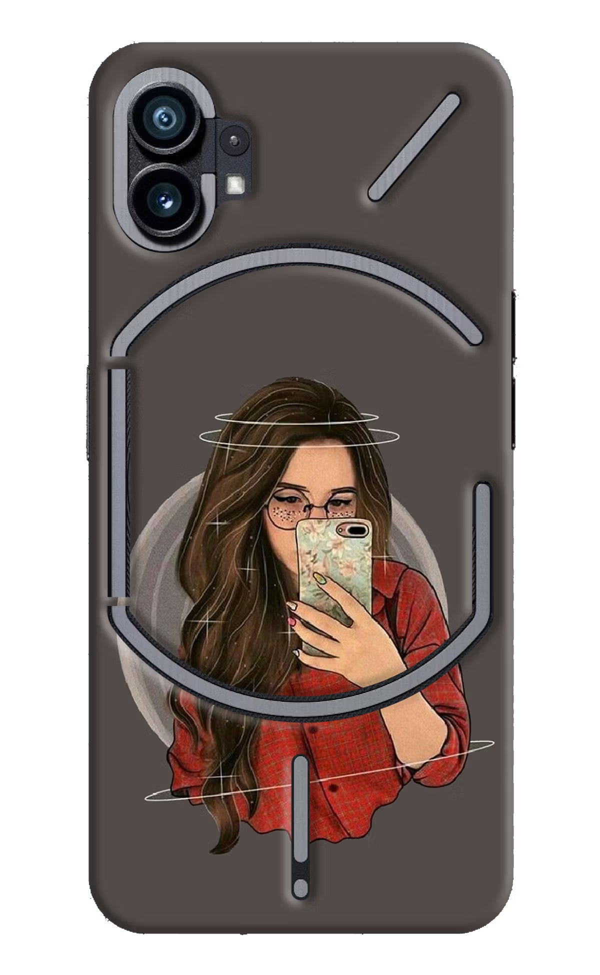 Selfie Queen Nothing Phone 1 Hard Case Back Cover by Casekaro
