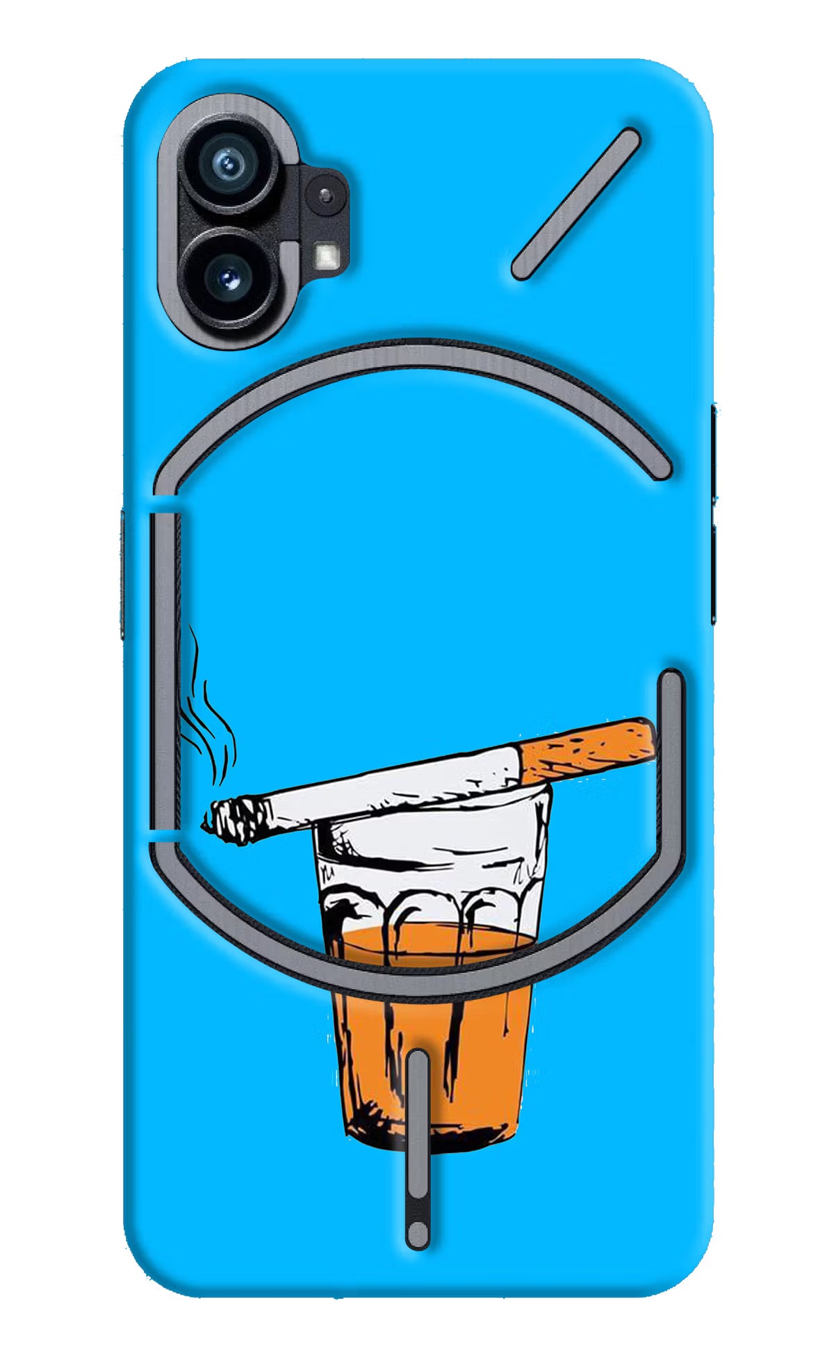 Chai Sutta Nothing Phone 1 Hard Case Back Cover by Casekaro