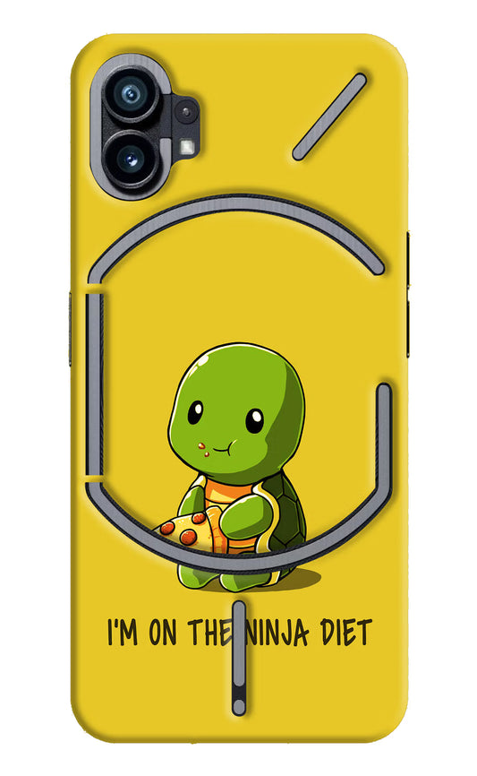 I'm on Ninja Diet Nothing Phone 1 Hard Case Back Cover by Casekaro