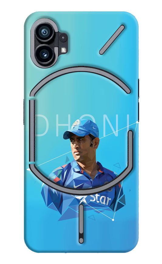 Dhoni Artwork Nothing Phone 1 Hard Case Back Cover by Casekaro