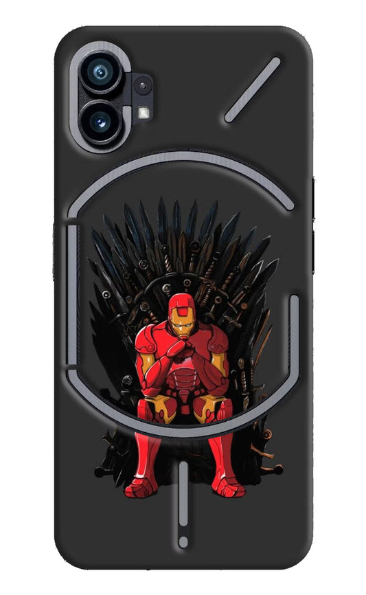 Ironman Throne Nothing Phone 1 Hard Case Back Cover by Casekaro
