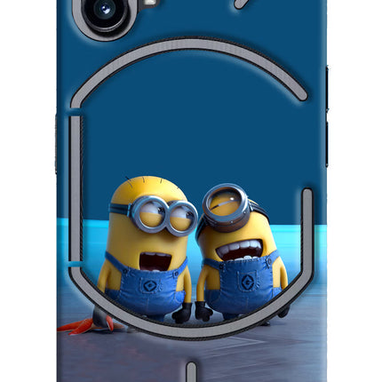 Minion Laughing Nothing Phone 1 Hard Case Back Cover by Casekaro