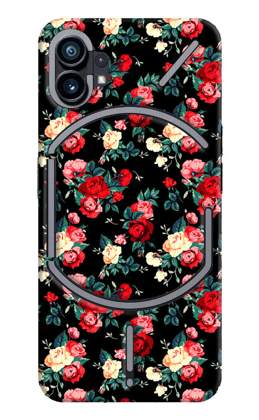 Rose Pattern Nothing Phone 1 Hard Case Back Cover by Casekaro