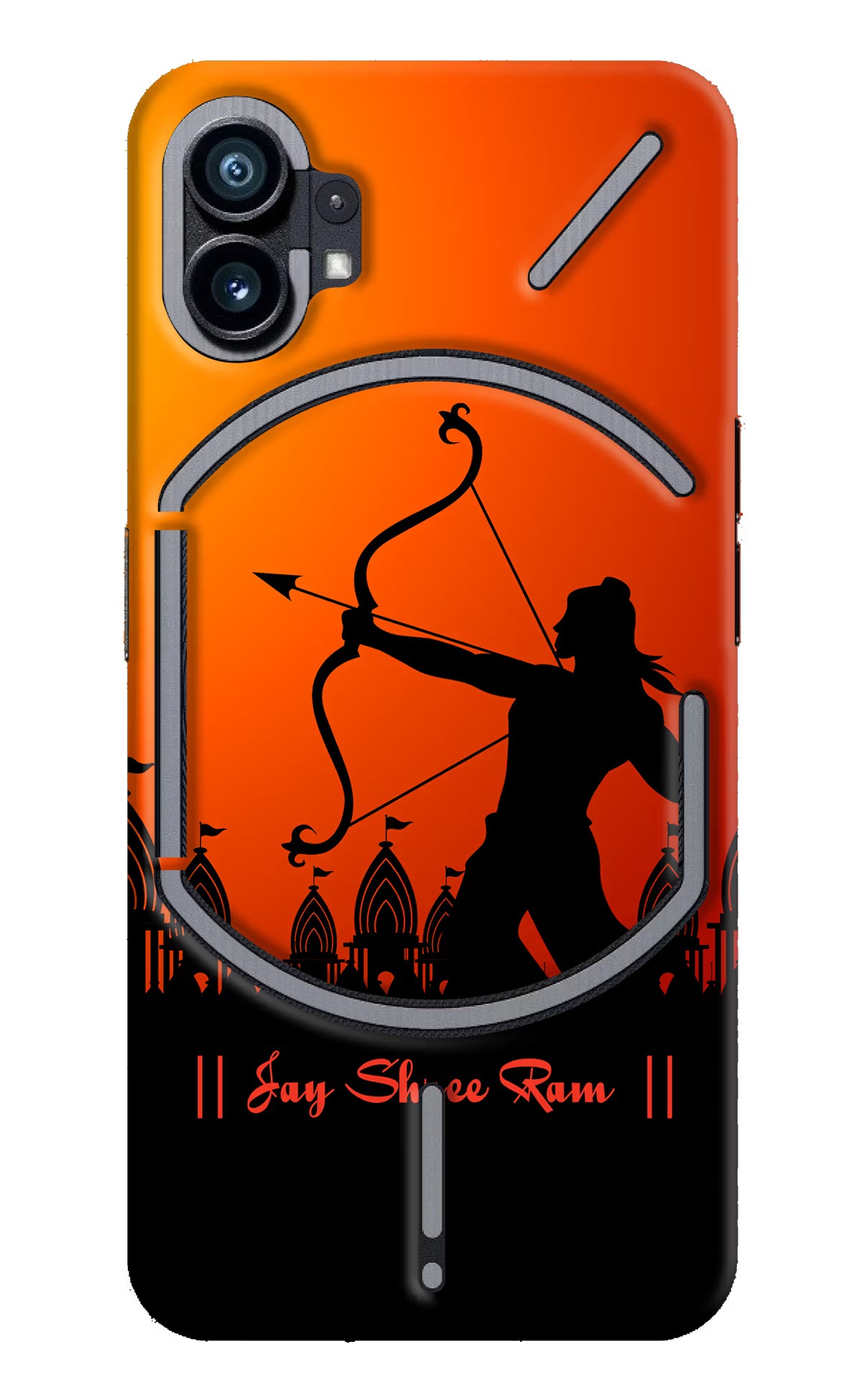 Lord Ram - 4 Nothing Phone 1 Hard Case Back Cover by Casekaro