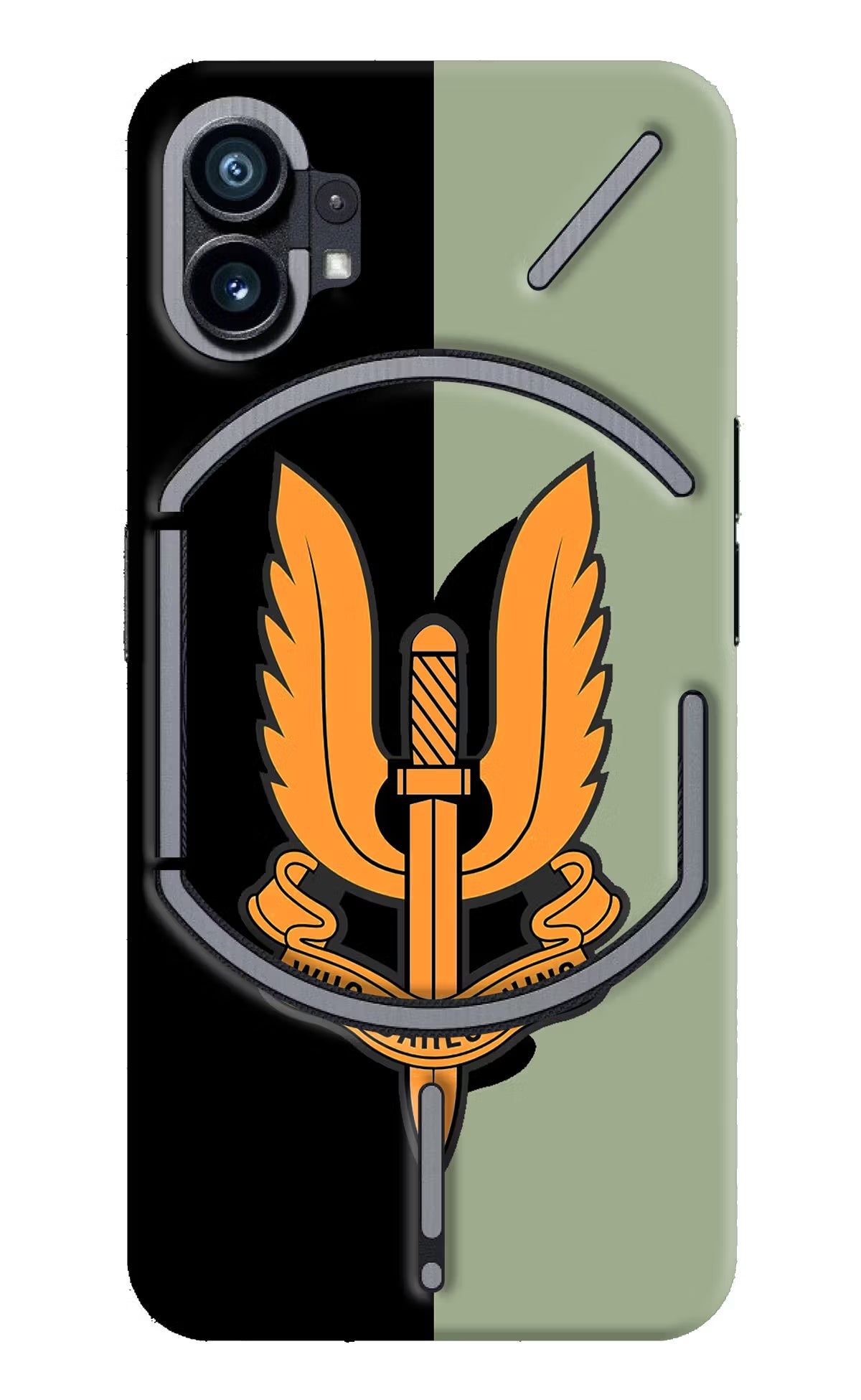 Balidan Logo Nothing Phone 1 Hard Case Back Cover by Casekaro