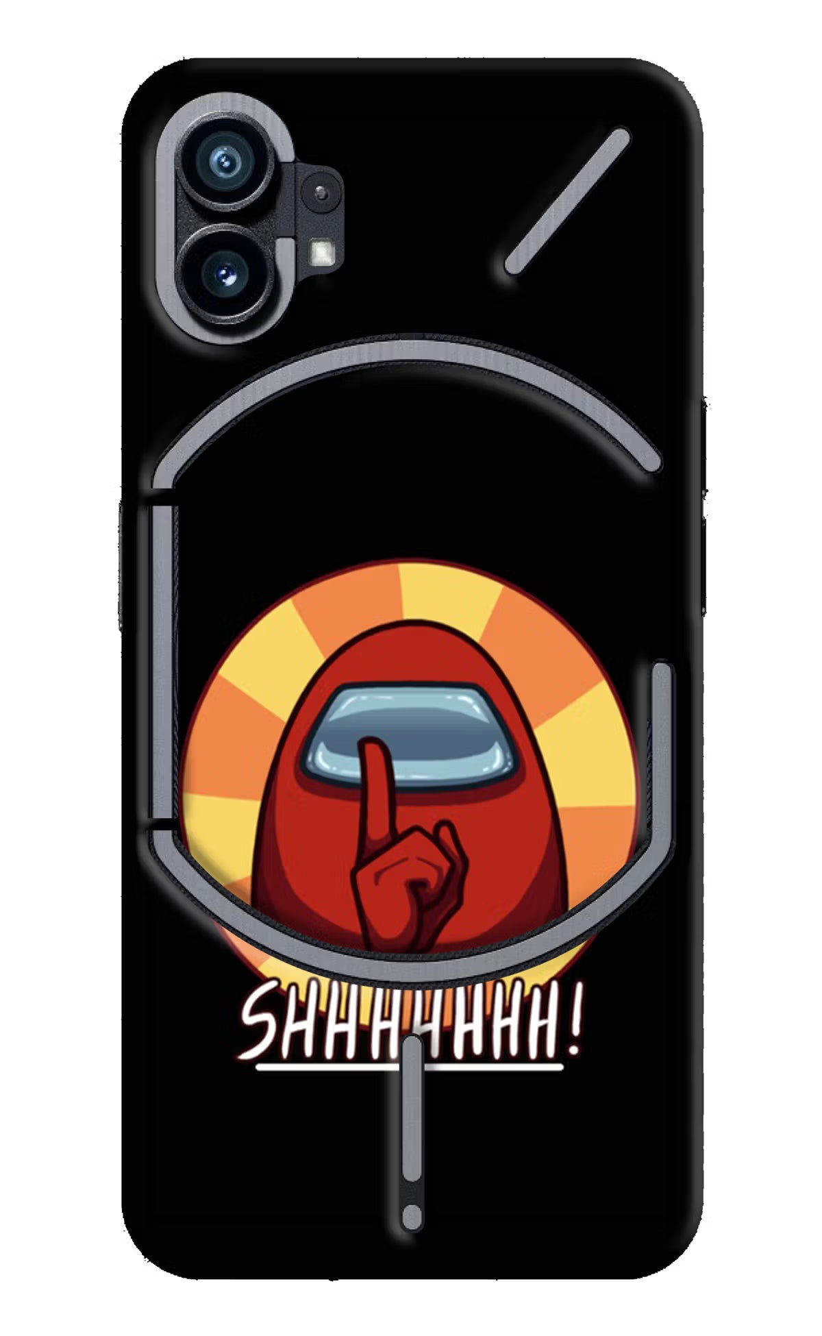 Among Us Shhh! Nothing Phone 1 Hard Case Back Cover by Casekaro