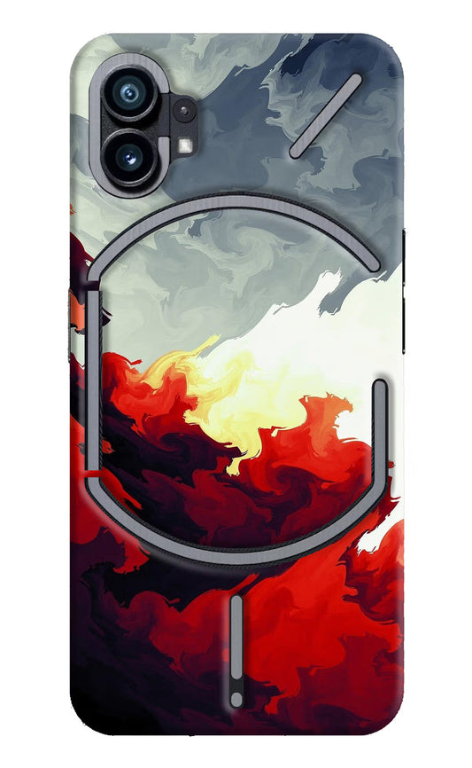 Fire Cloud Nothing Phone 1 Hard Case Back Cover by Casekaro