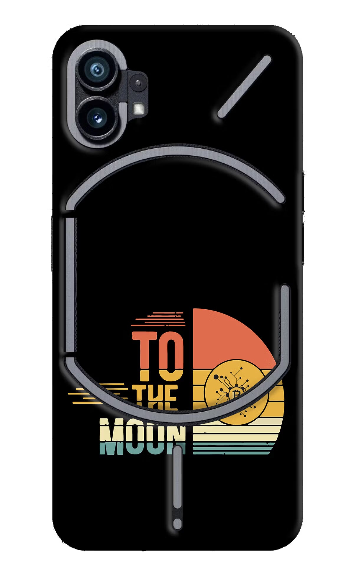 To the Moon Nothing Phone 1 Hard Case Back Cover by Casekaro