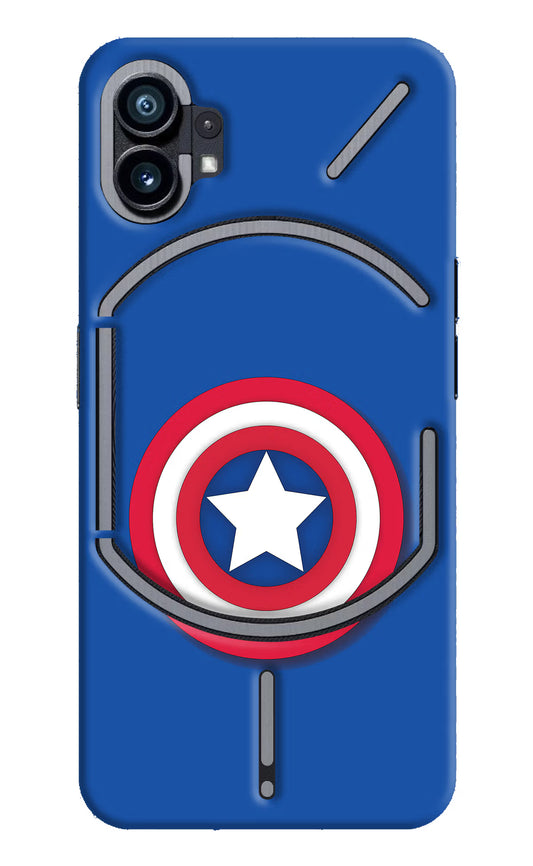 Shield Nothing Phone 1 Hard Case Back Cover by Casekaro
