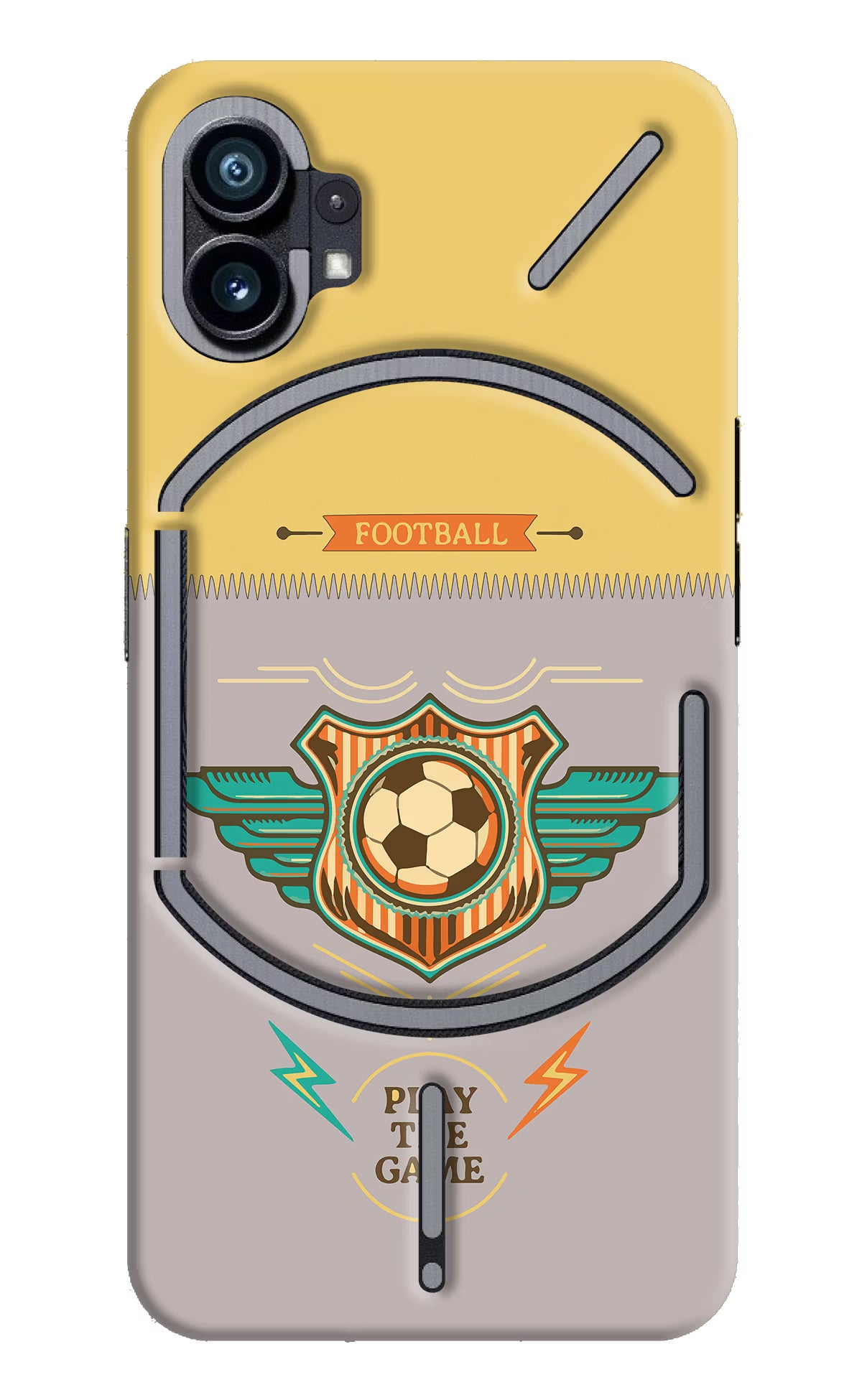 Football Nothing Phone 1 Hard Case Back Cover by Casekaro
