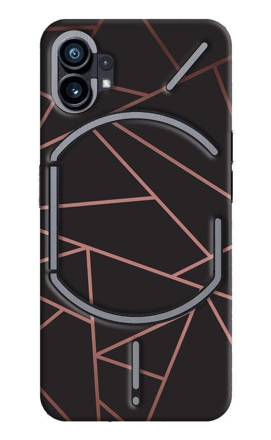 Geometric Pattern Nothing Phone 1 Hard Case Back Cover by Casekaro