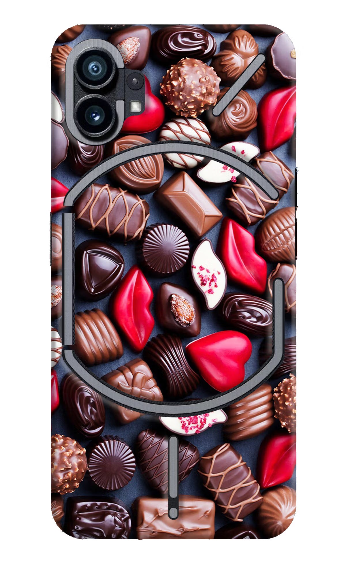 Chocolates Nothing Phone 1 Hard Case Back Cover by Casekaro