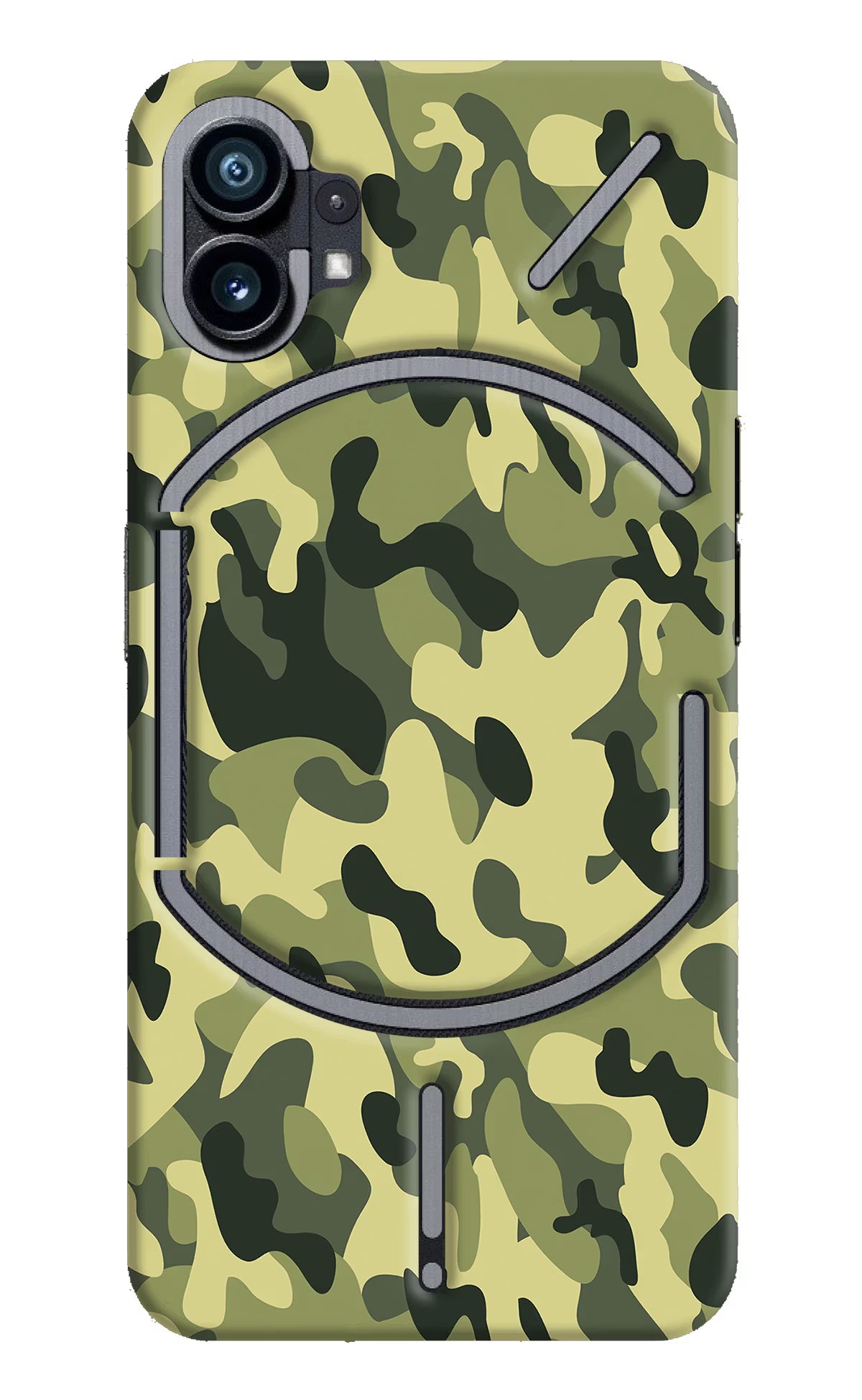Camouflage Nothing Phone 1 Hard Case Back Cover by Casekaro