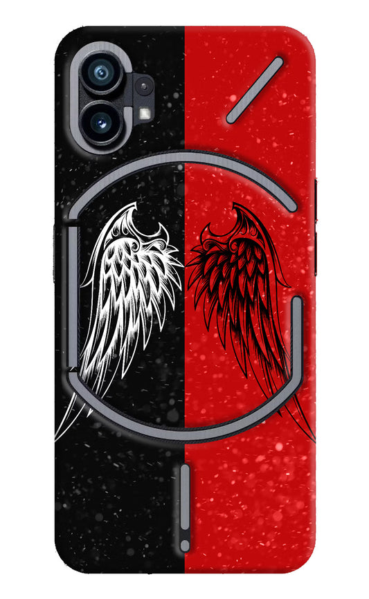 Wings Nothing Phone 1 Hard Case Back Cover by Casekaro