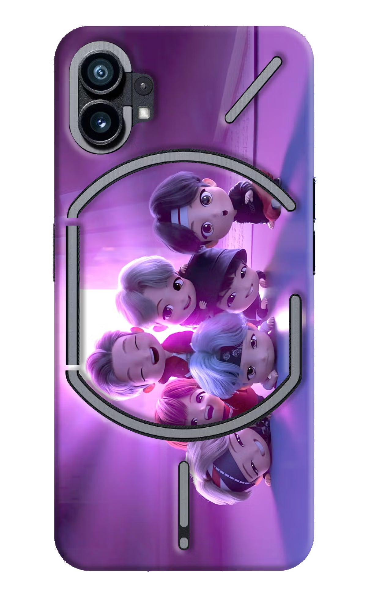 BTS Chibi Nothing Phone 1 Hard Case Back Cover by Casekaro