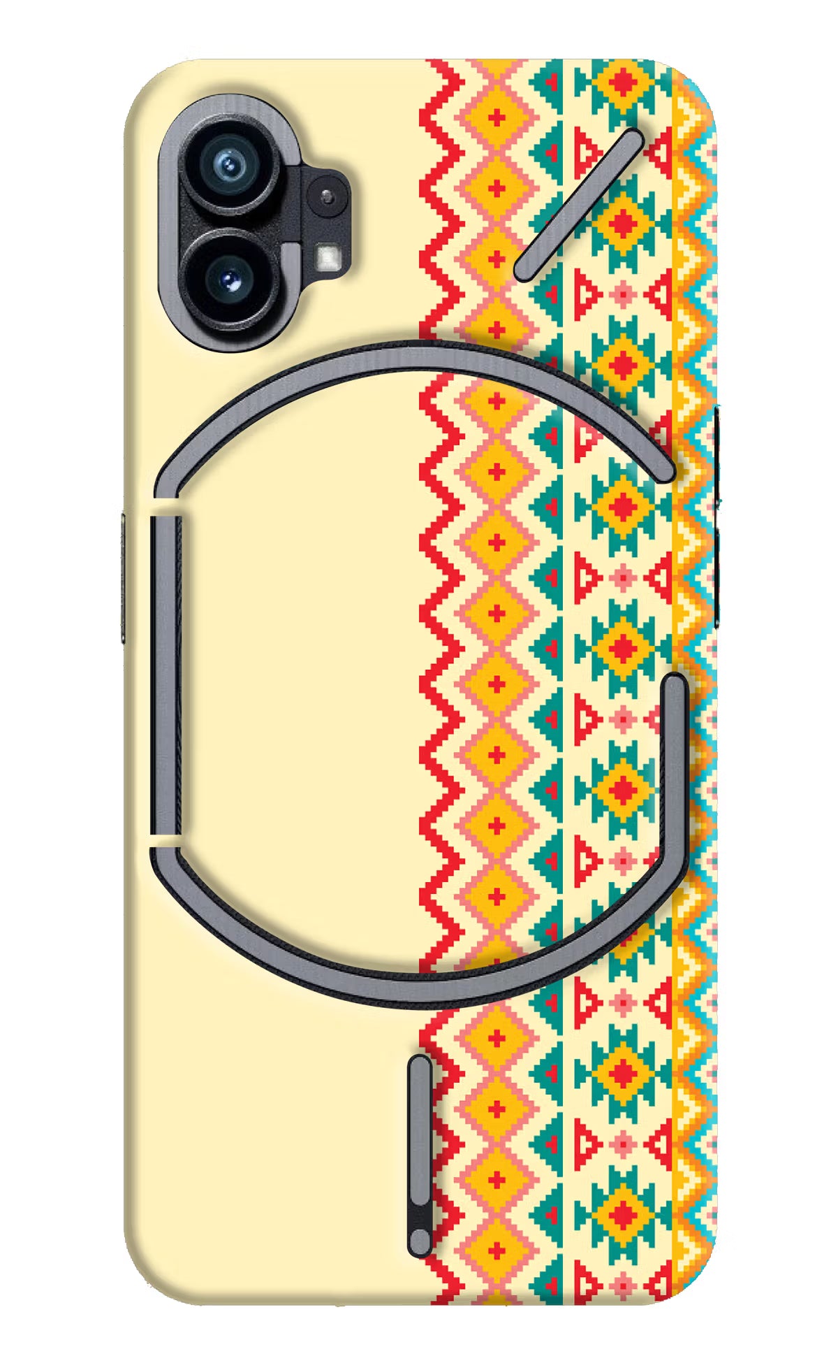 Ethnic Seamless Nothing Phone 1 Hard Case Back Cover by Casekaro