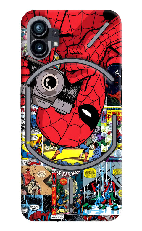 Spider Man Nothing Phone 1 Back Cover