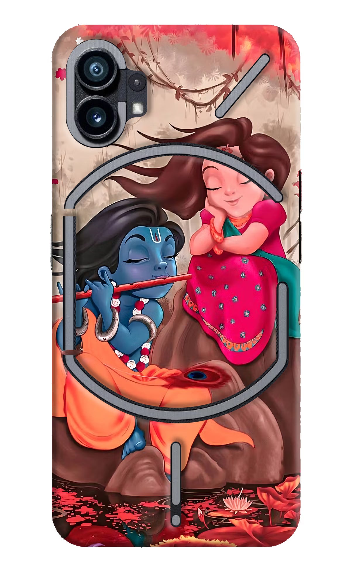 Radhe Krishna Nothing Phone 1 Hard Case Back Cover by Casekaro