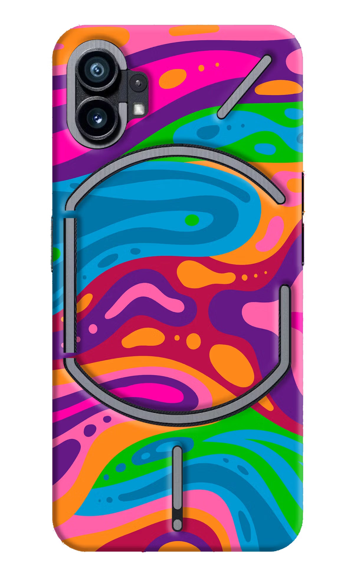 Trippy Pattern Nothing Phone 1 Hard Case Back Cover by Casekaro