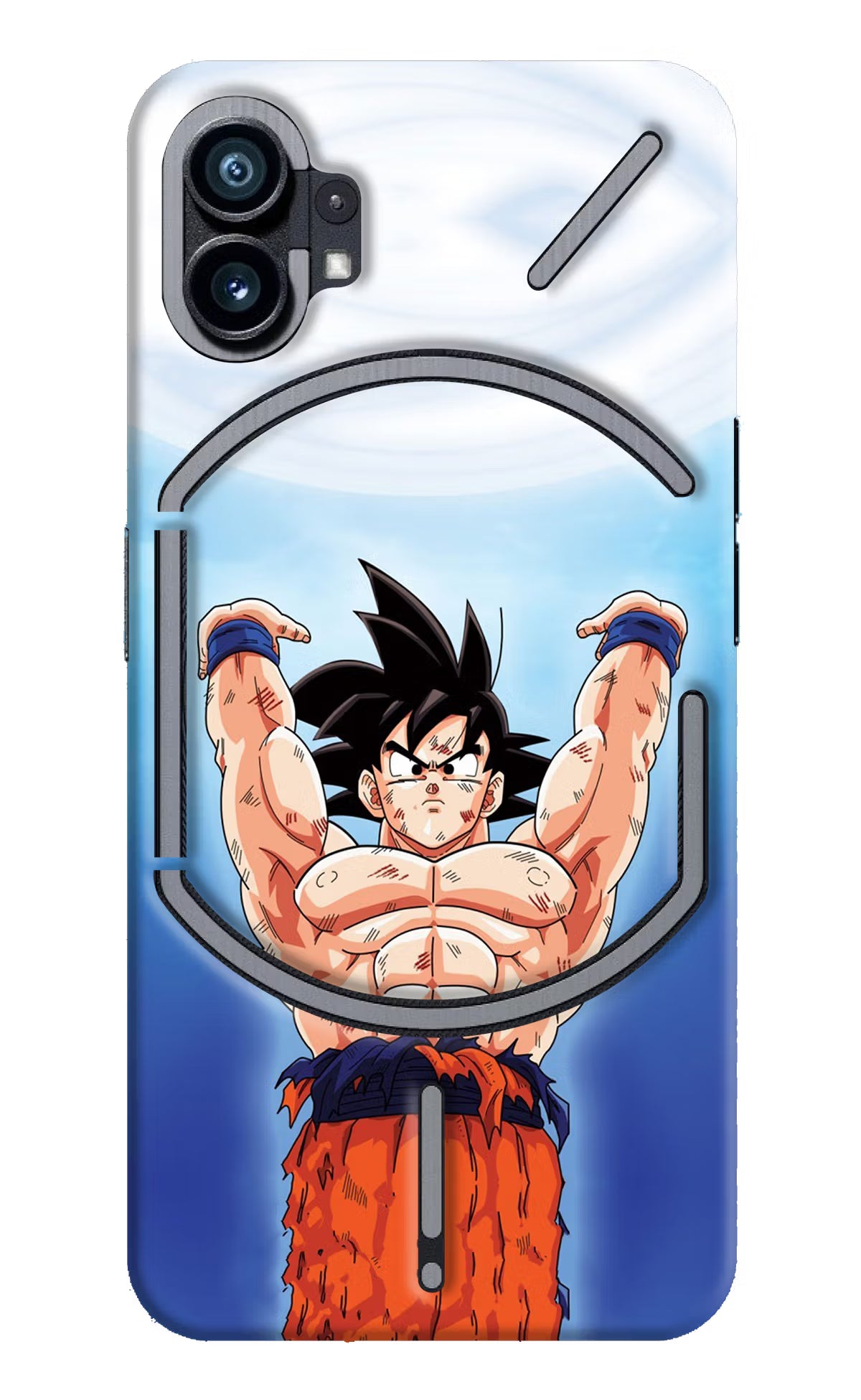 Goku Power Nothing Phone 1 Hard Case Back Cover by Casekaro