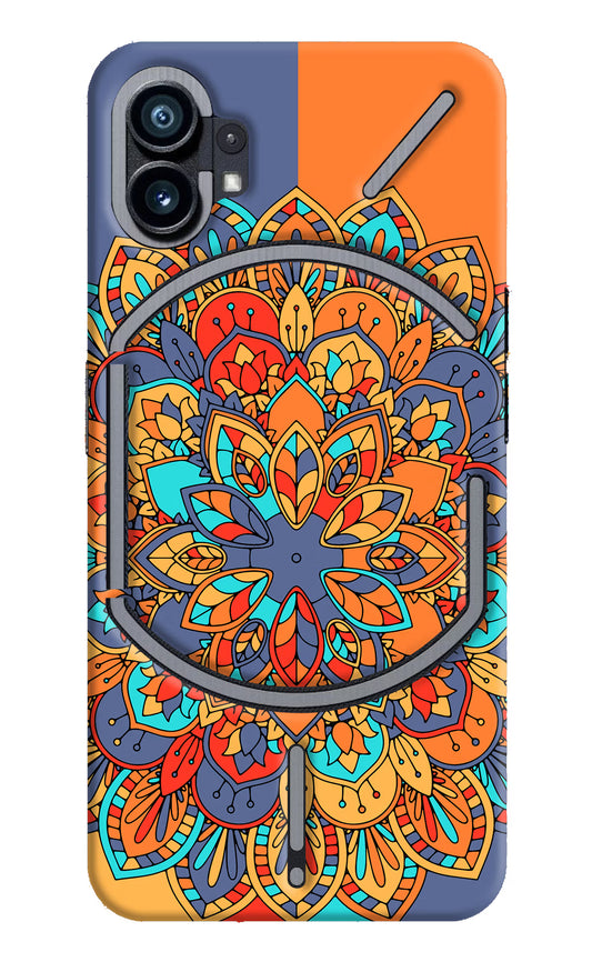 Color Mandala Nothing Phone 1 Hard Case Back Cover by Casekaro