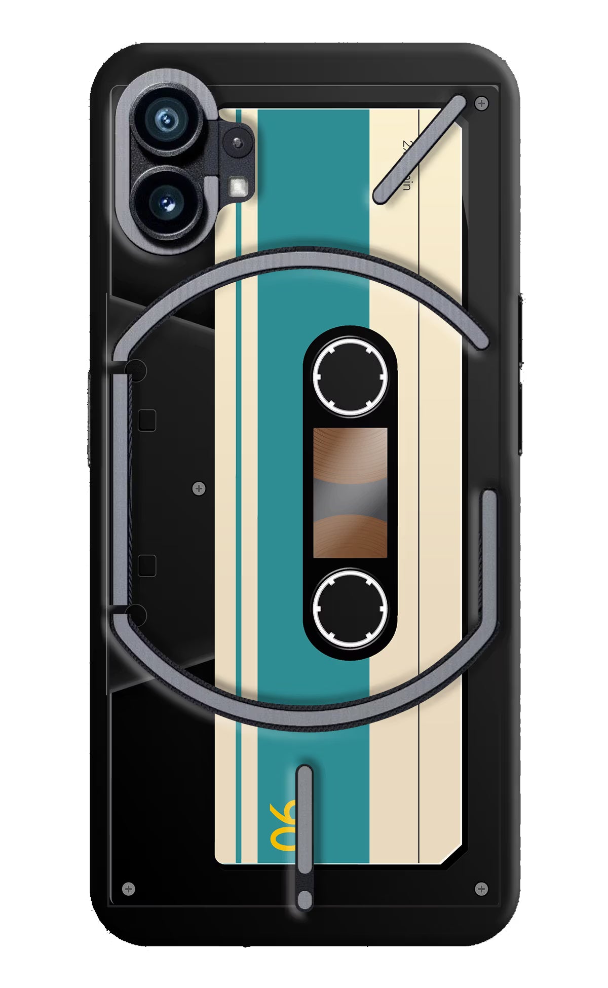 Cassette Nothing Phone 1 Hard Case Back Cover by Casekaro
