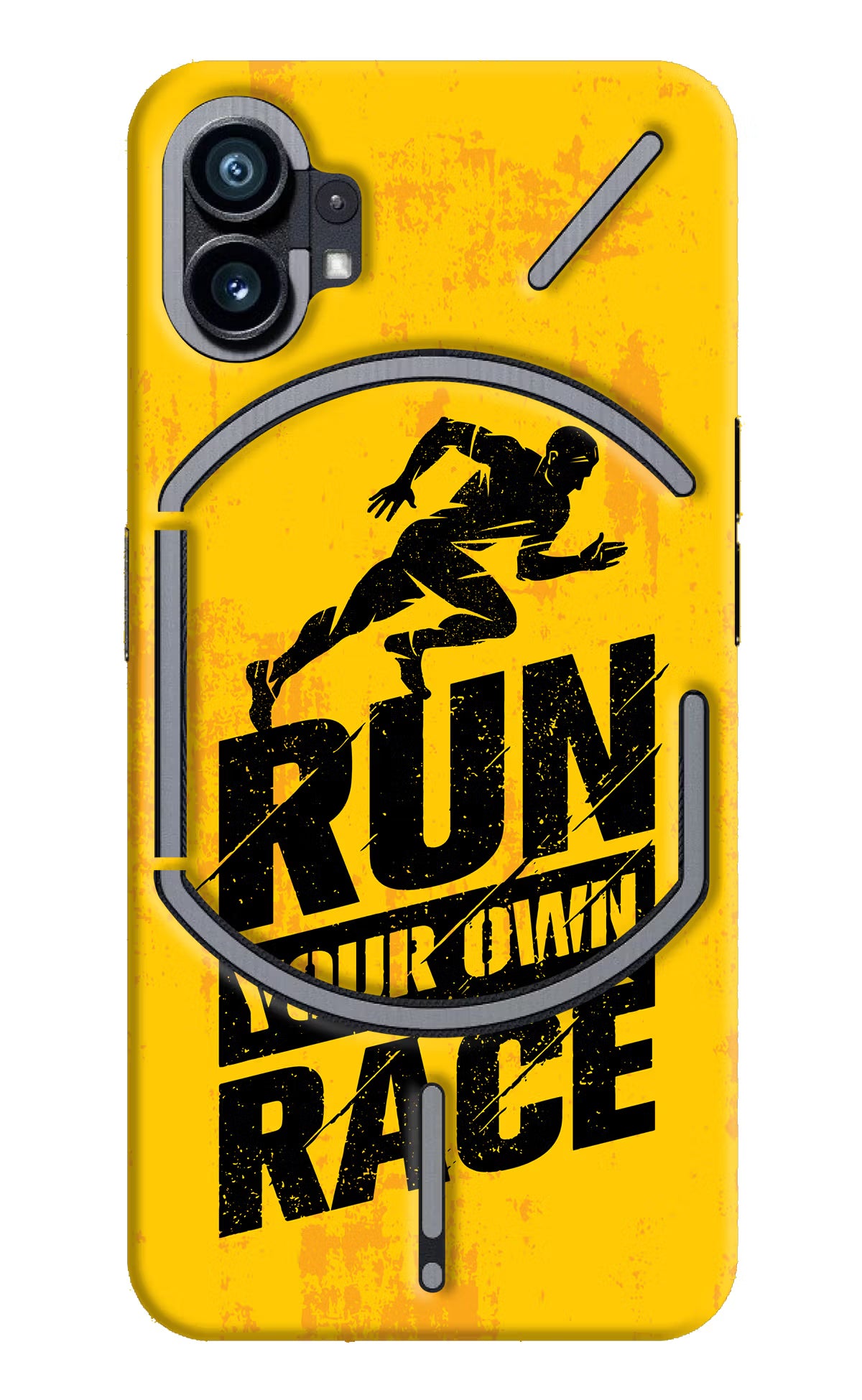 Run Your Own Race Nothing Phone 1 Hard Case Back Cover by Casekaro