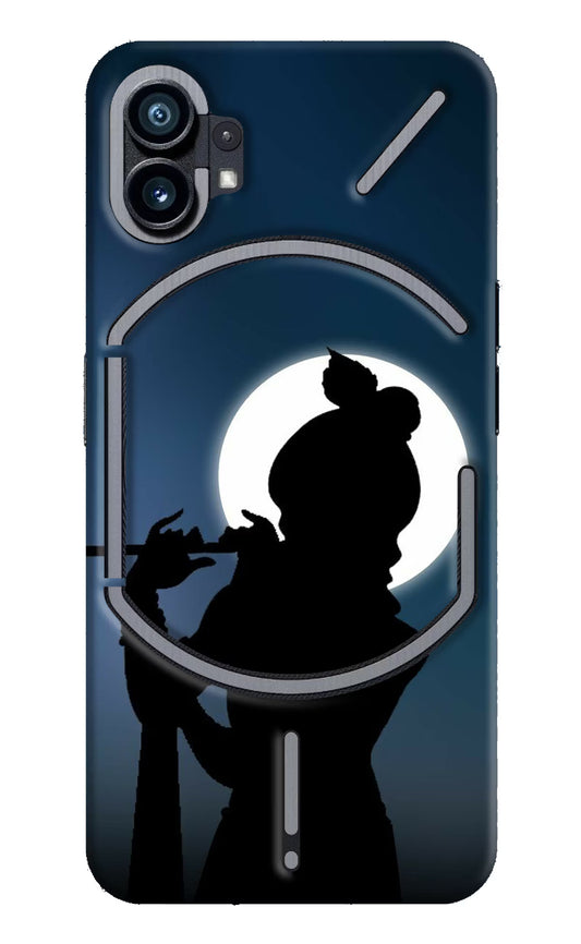 Shri Krishna Silhouette Nothing Phone 1 Hard Case Back Cover by Casekaro