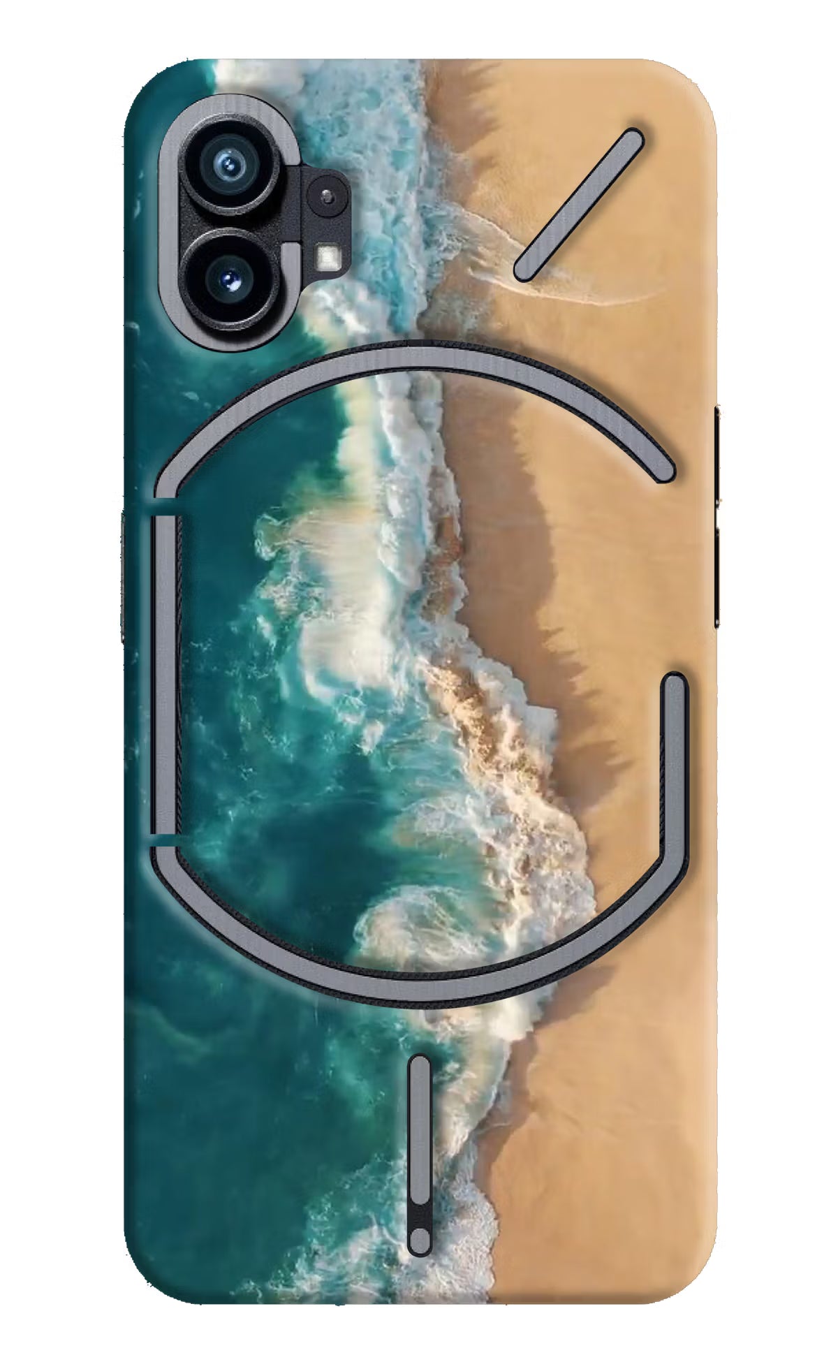 Ocean Beach Nothing Phone 1 Hard Case Back Cover by Casekaro