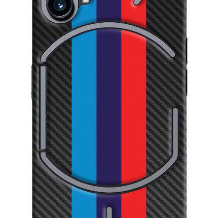 BMW Stripes Pattern Nothing Phone 1 Hard Case Back Cover by Casekaro