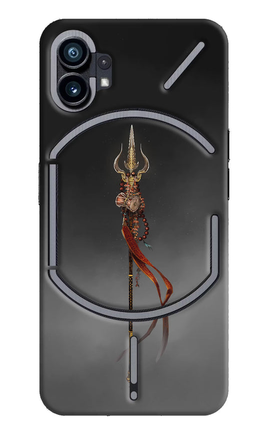 Shiv Trishul Nothing Phone 1 Hard Case Back Cover by Casekaro
